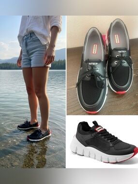 Hunter Irena Mesh Platform Sneaker